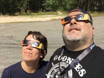 Viewing partial phase of 2017 eclipse
