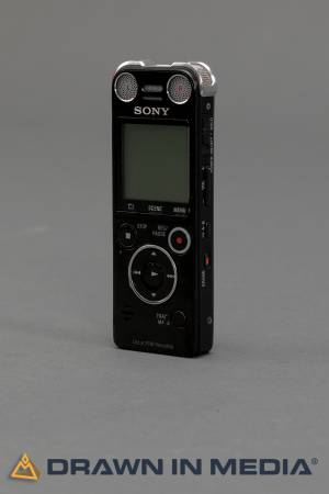 Sony digital pocket recorder from side